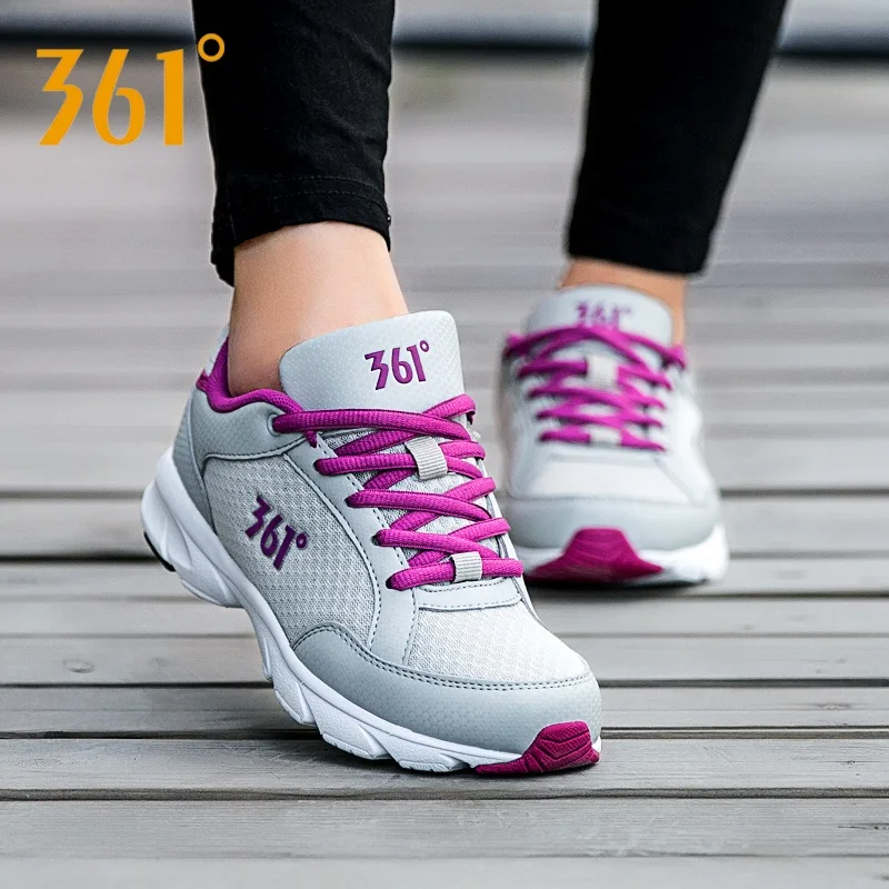 361 Degree sneakers female light running shoes walking sneaker cushion women's sports shoe 1112