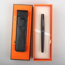 

Luxury Quality Metal JINHAO 95 Fountain Pen Matte Black Titanium NIB Office School Supplies Writing New gift box