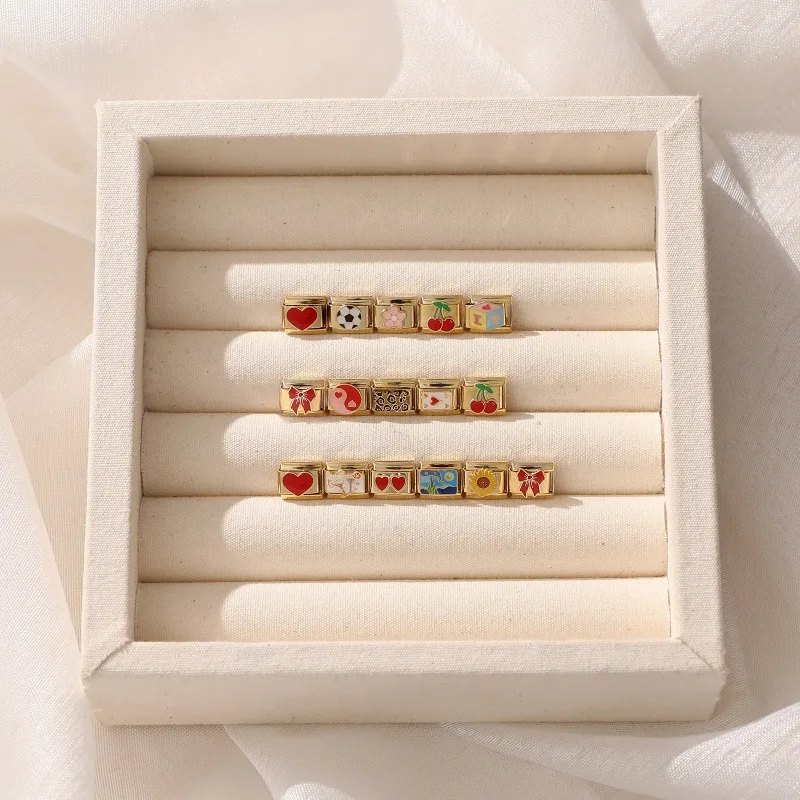 Gold Modular Bracelet DIY Making