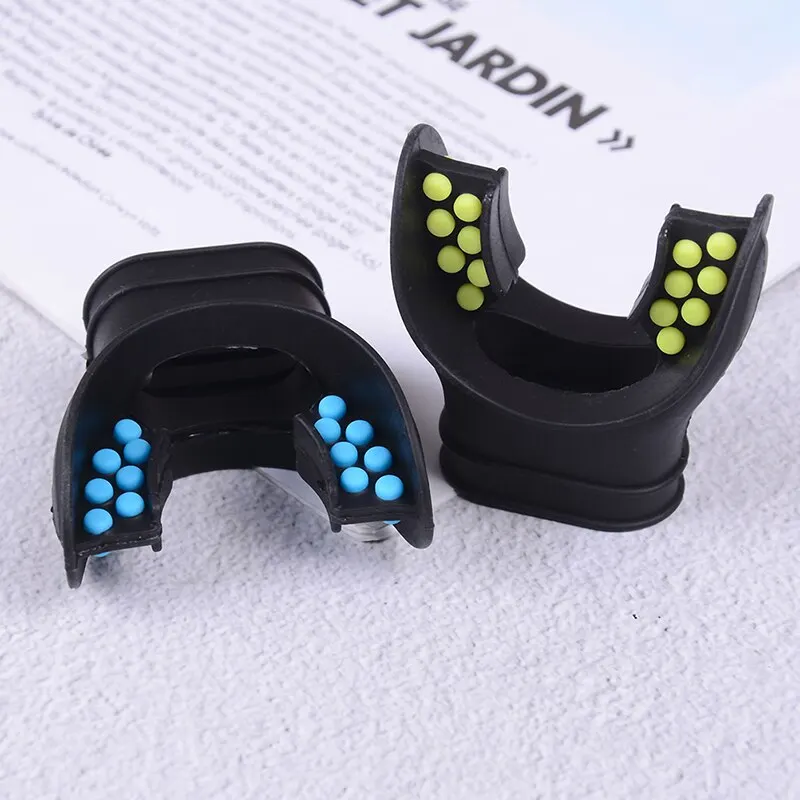 1Pc Scuba Diving Silicone Mouthpiece Tab Replacement Regulator Snorkel Comfort Fit Mouth Piece Men Women diving snorkel swimmers snorkel swimming snorkel