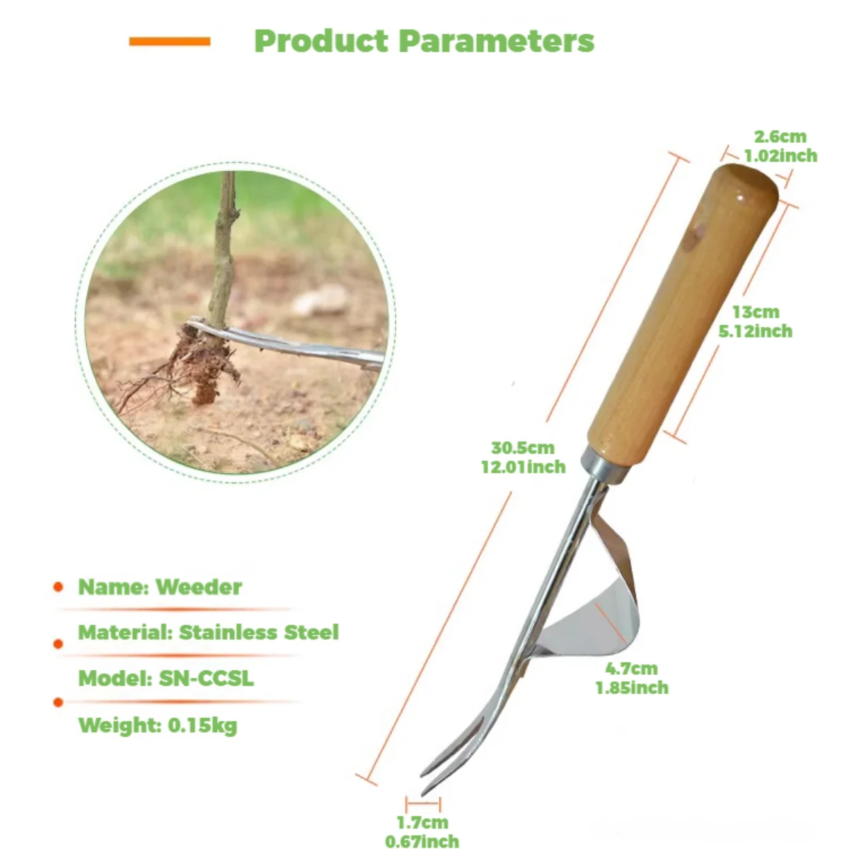 Garden Shovel Garden Tool Weeding shovel Gardening Tool for Weeding