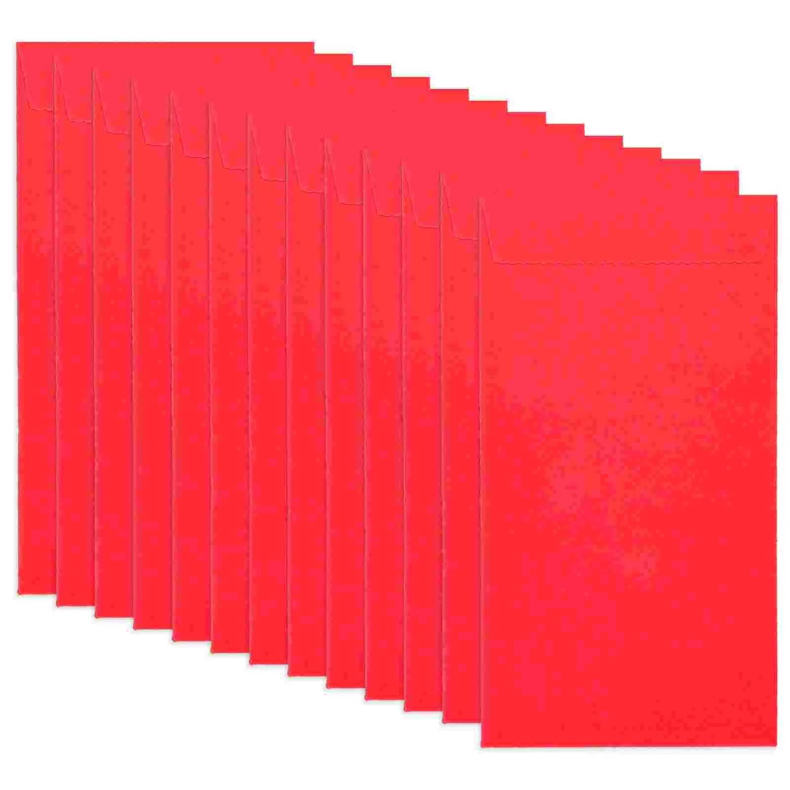 

20 Pcs Red Envelope Small Envelopes for Money Saving Cash Organizer Colorful Budget Tip Purse Coin