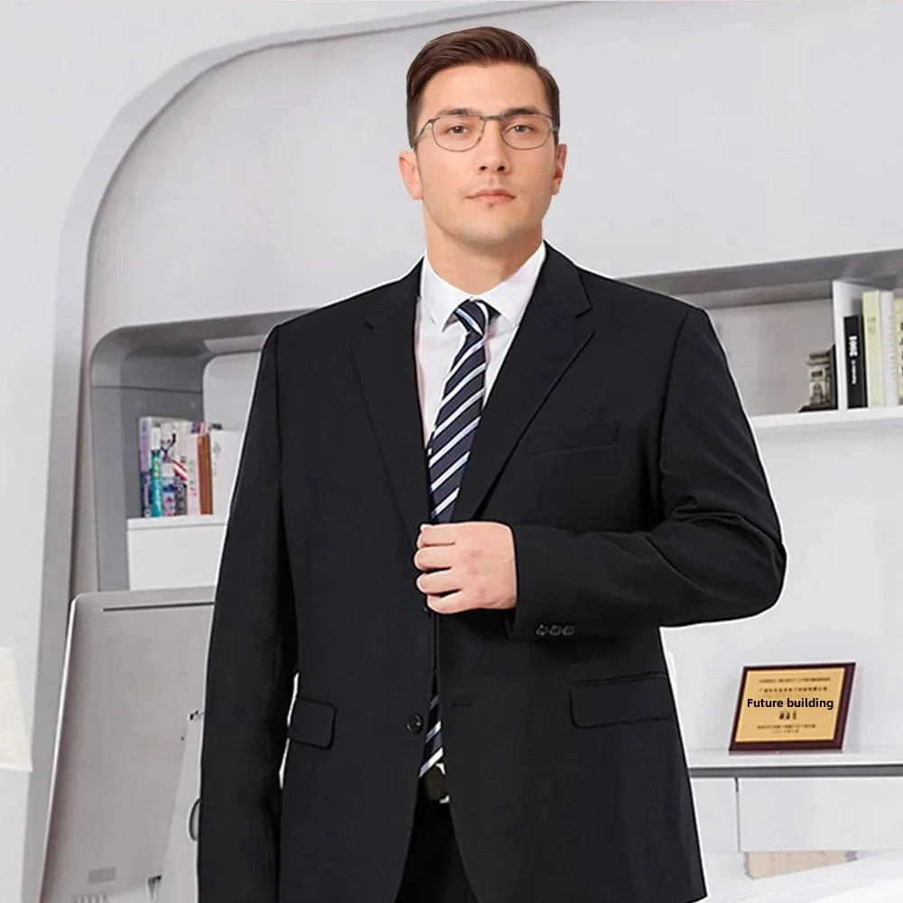 Plus Size Men's Business Casual Western Style Clothes Large Size Suit Jacket Marriage Dress Black Colorful men suit jacket