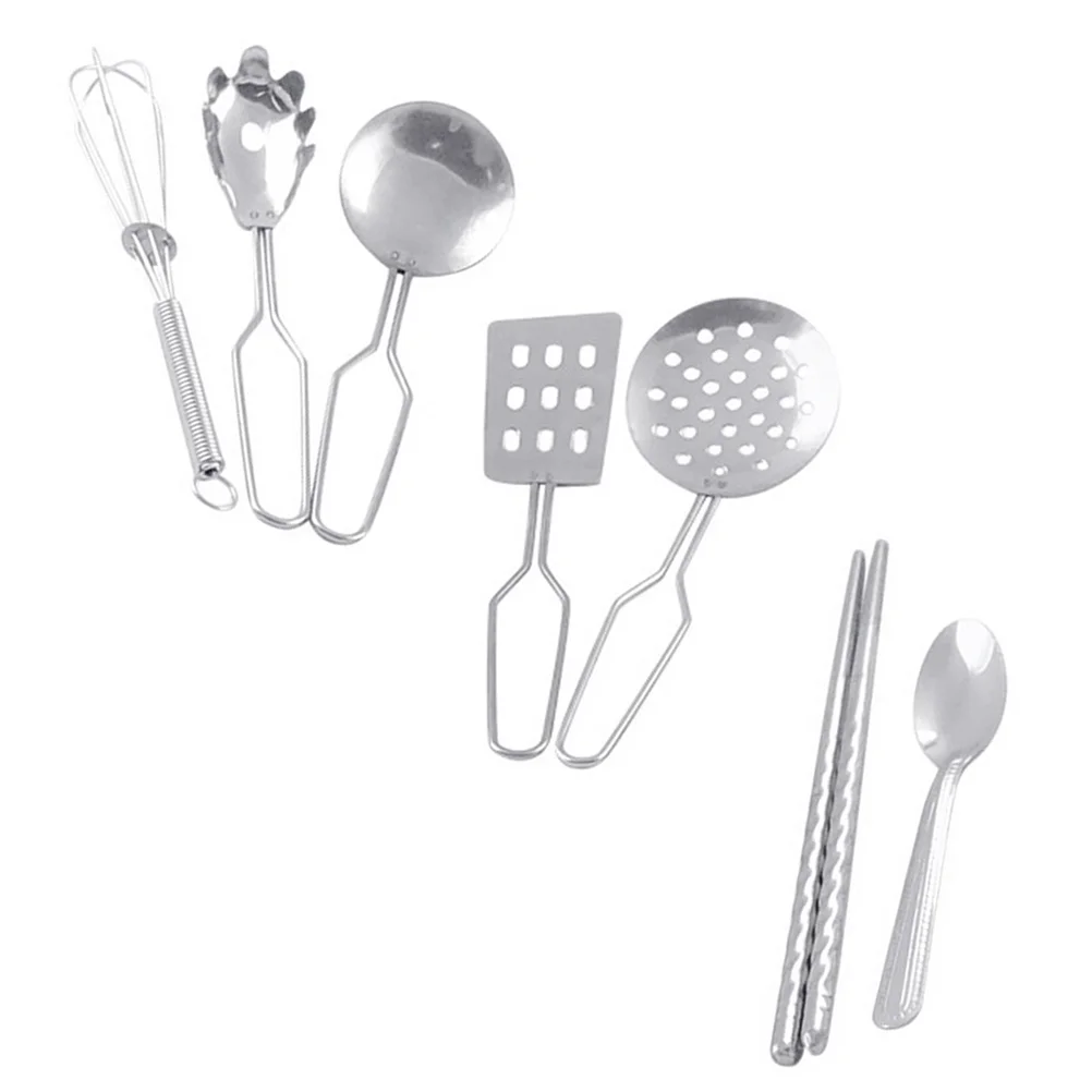 

Play House Tableware Kitchen Cookware Kitchenware Utensil Utensils Cooking Gadgets Supply Mini Tools