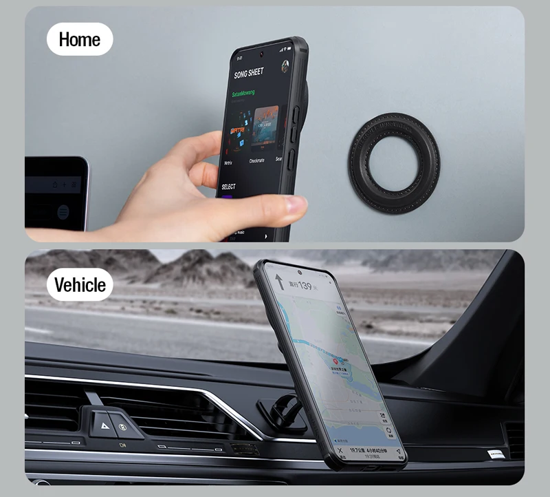 For Xiaomi 14 Ultra Case NILLKIN Magnetic CamShield Prop TPU + PC Flip-style Lens Protection Cover For Xiaomi Mi 14 Ultra