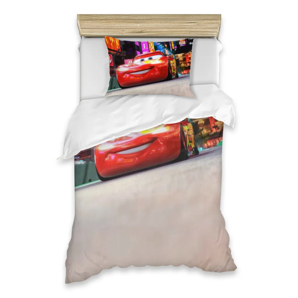 Copripiumone Trapunta Lightning McQueen Singola Auto Doppia Set