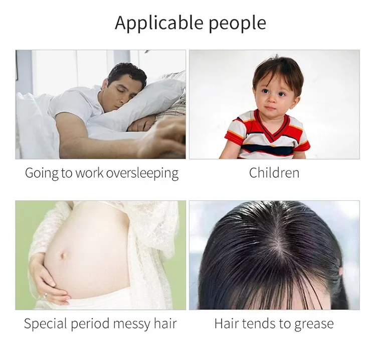 Description Picture 4 of item10ml Mattifying Powder Increases Hair Volume Captures Haircut Unisex Modeling Styling Fluffy Hair Powder Absorb Grease