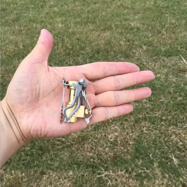 1Pcs Super Mini Kemping Kályha 3000W Kültéri Zsebgáz Égő Ultra Könnyű Szerszám Felszerelés Tábor - Image 5