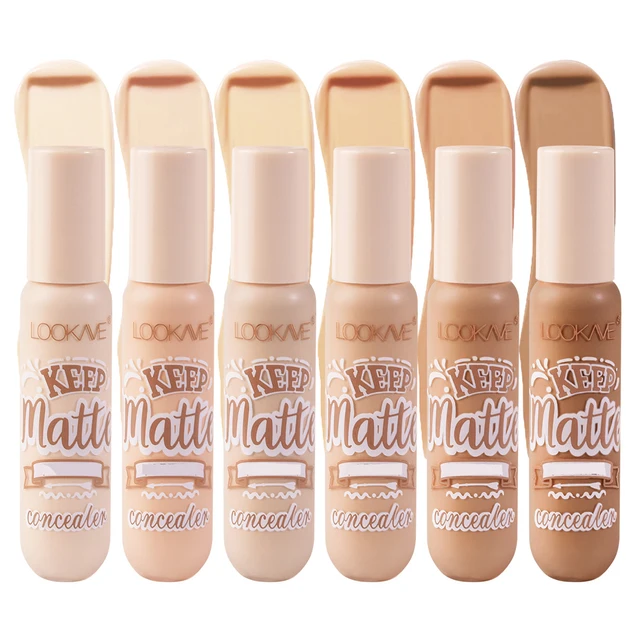 Bâton correcteur liquide fond de teint crème 6 couleurs hydratant couverture complète acné cernes naturel mat correcteur crème maquillage 1