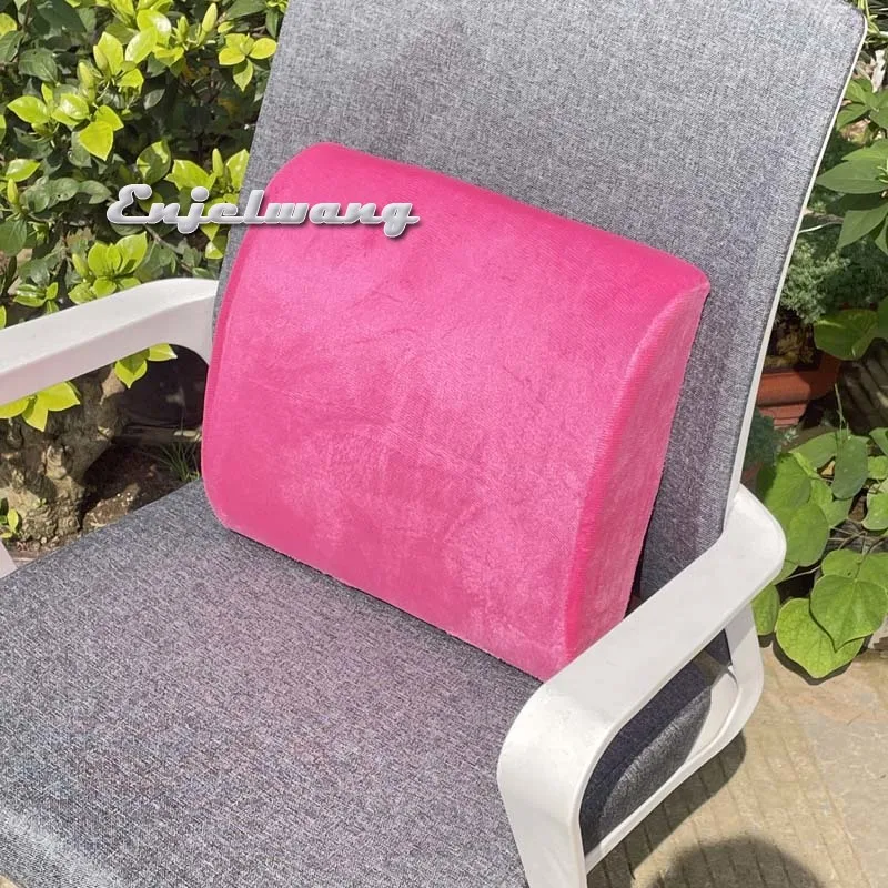 Massage Memory Foam Office Lumbar Pillow Backrest Support Cushion Chair Sofa | Дом и сад