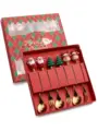 6pcs spoon fork E