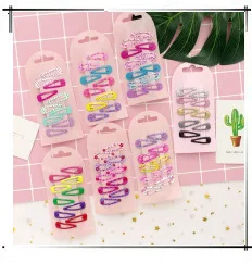 5 Stück süße süße Sakura Baby Haarnadeln Kinder Haars pangen Kinder Kopf bedeckung Prinzessin Haars pange Mädchen Haarschmuck – Detail 2