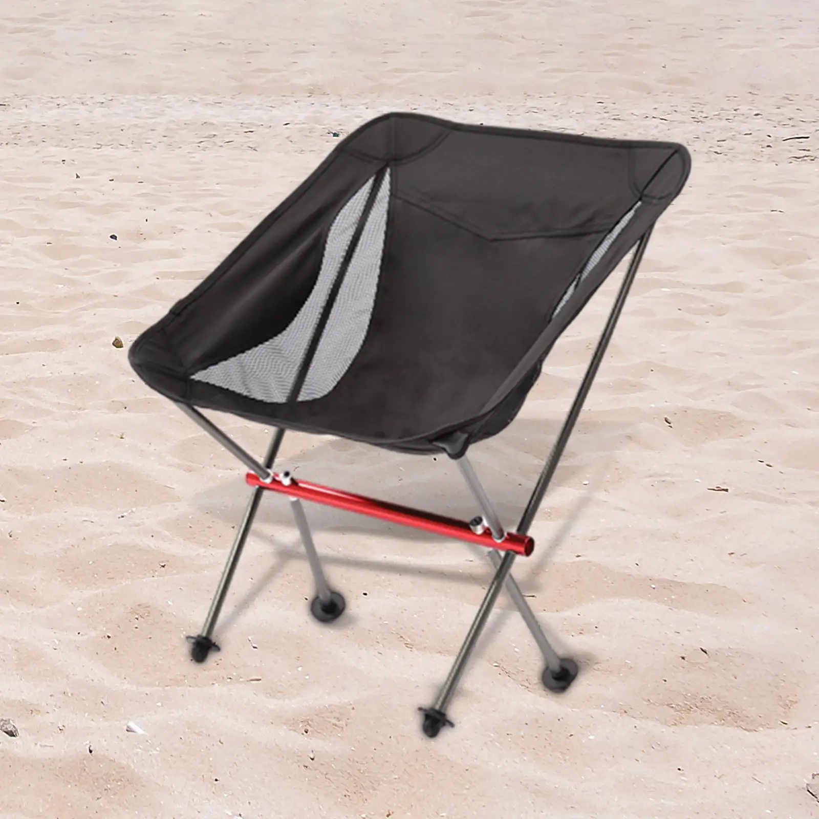 Folding Camping Chair with Organizing Bag Collapsible Heavy Duty Folding Chair for Park Fishing Garden Sporting Events Picnics