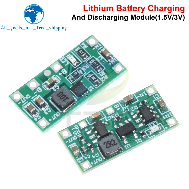AA/AAA 건전지 리튬 배터리로 개조 3V-4.2V 충전 및 방전 시 1.5V 감소 장난감 리모컨 마우스 개조