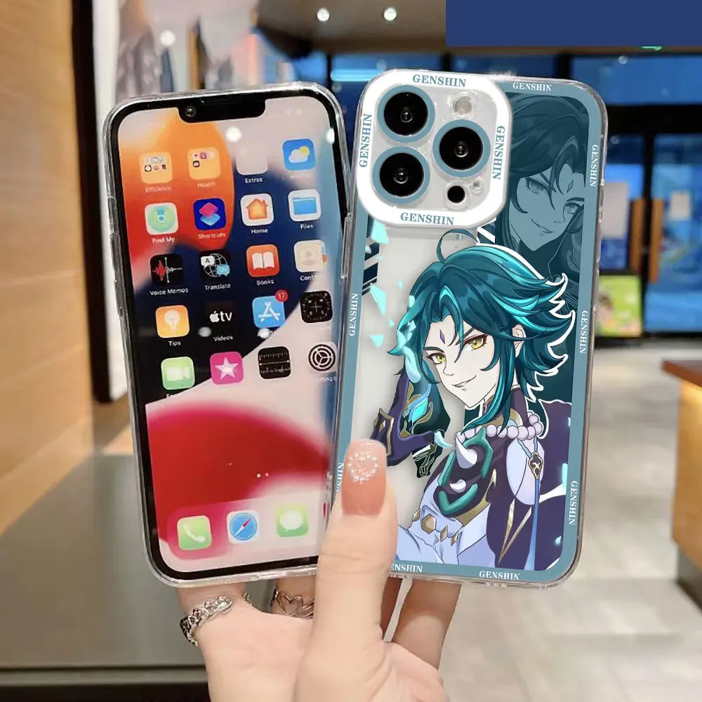Xiao Rail Clear Phone Case – Genshin Impact Design