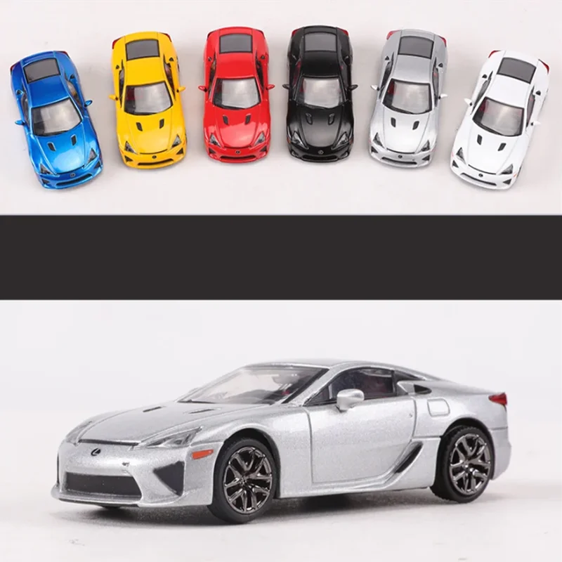 

Модель автомобиля из литья под давлением Dct 1:64 Lfa, модель автомобиля, статическое украшение, детский игрушечный автомобиль, подарок на день рождения для мальчиков