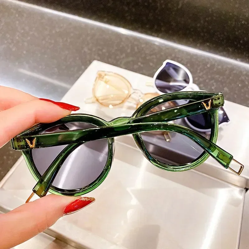 Fashion Sunglasses Round Vintage Children UV400 Eyewear