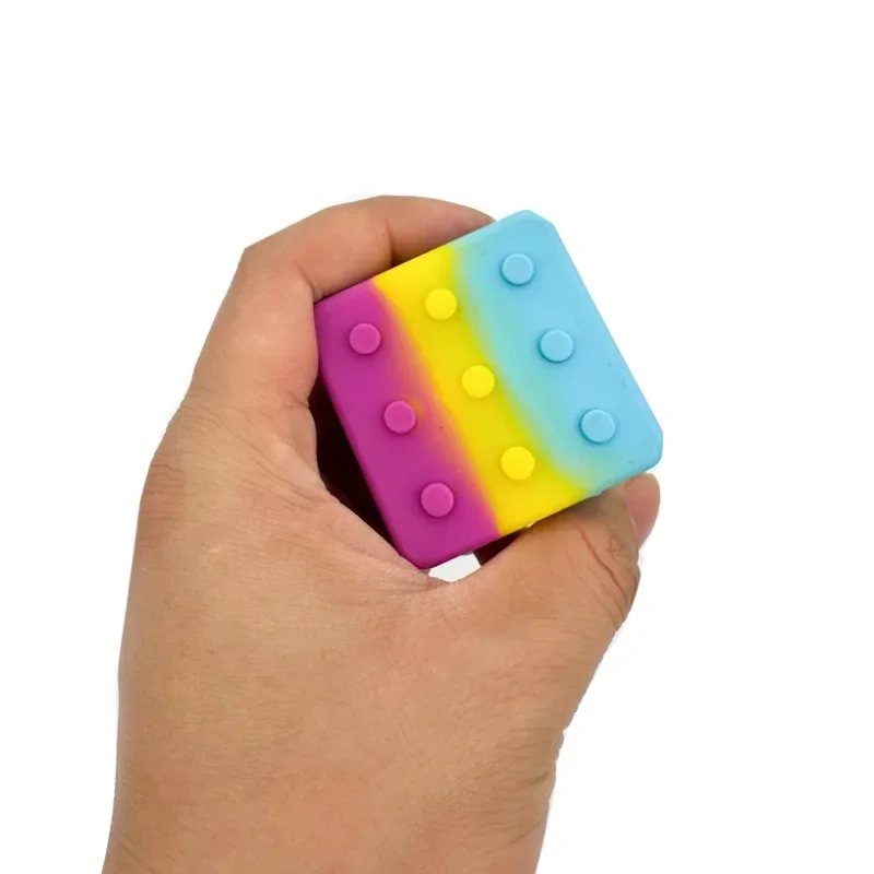 26ml Square Cigarette Paste Box Silicone Storage Box Porous Storage Portable