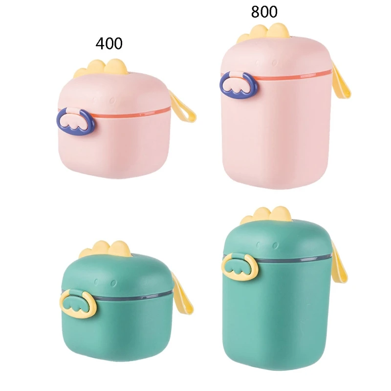 400ml/800ml Baby Formula Dispenser with Milk Powder Storage Box Infant Cereal Snacks Container for Toddle