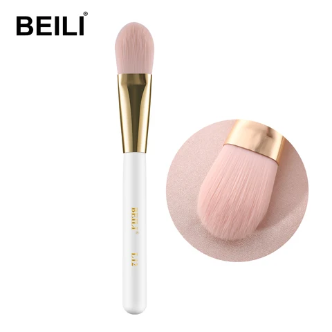 Black Concealer Makeup Brushes Professional Flat Foundation Brush Synthetic hair Single Mask Brush Make Up Tools