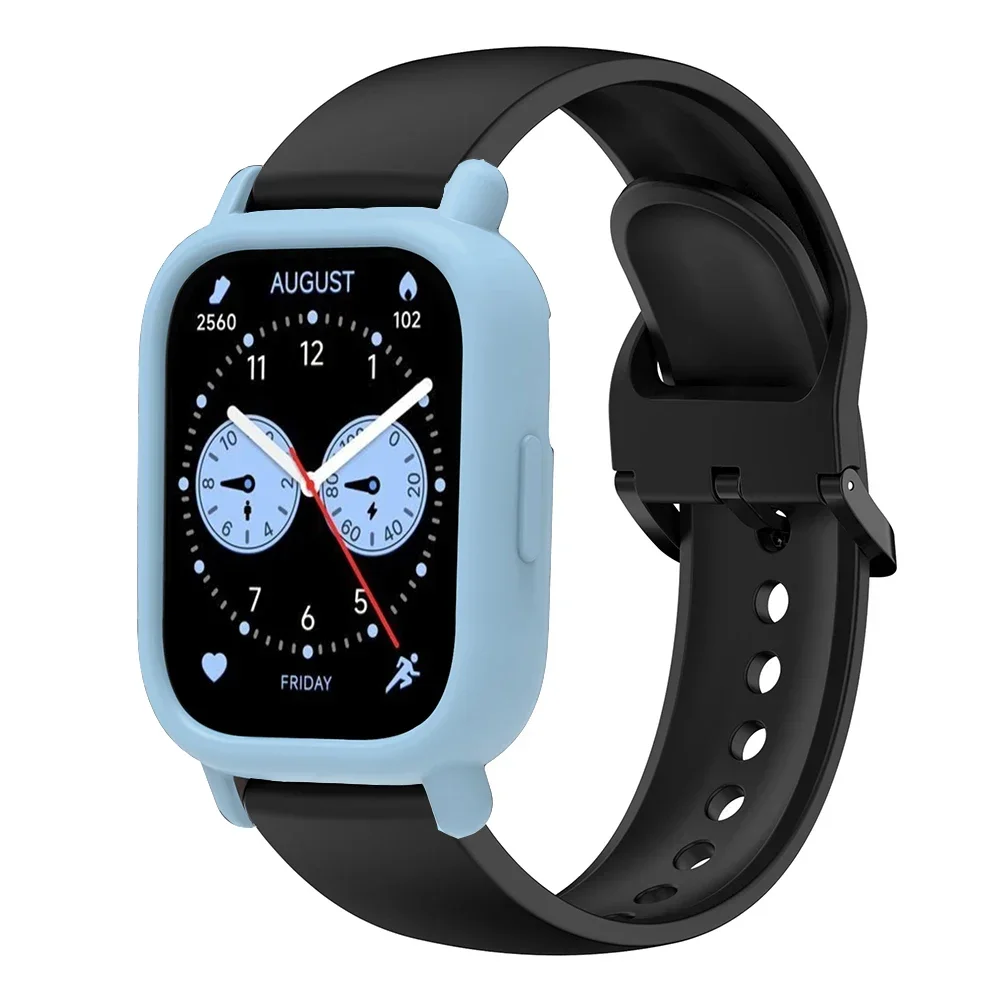 Soft Silicone Protective Shell - Colorful Durable Watch Cover Decoration