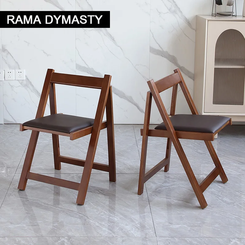 공간 절약형 휴대용 접이식 식당 의자, 패딩 시트 포함, 식당, 거실, 서재에 적합, 2 팩 