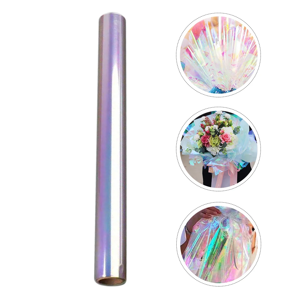 

Cellophane Wrapping Paper Flower Film DIY Iridescent Film Packing Paper