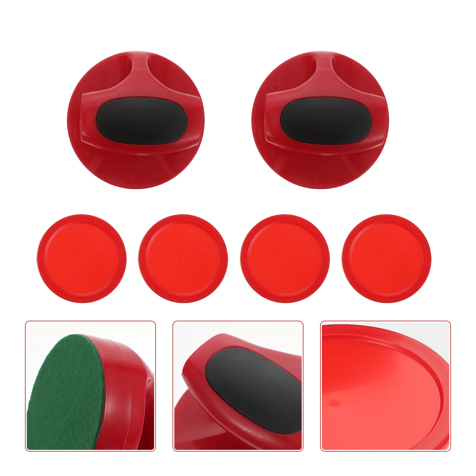 

Ice Hockey Machine Accessories Puck Parts Supplies Component Replacement Air Pusher Plastic Child