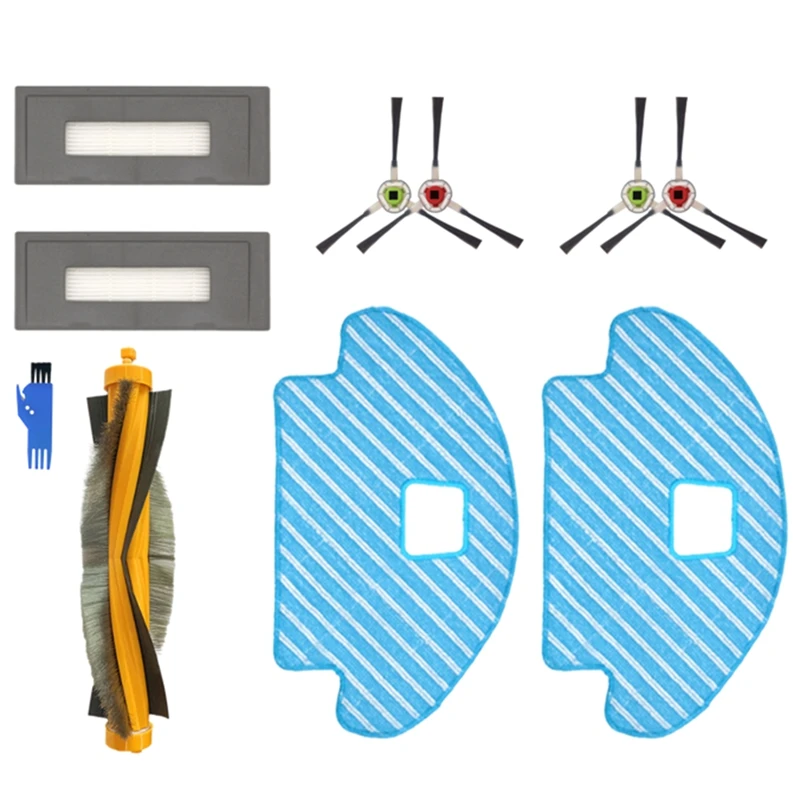 

Для робота-пылесоса Ecovacs Deebot OZMO 930 610, основной ролик, боковая щетка, фильтр