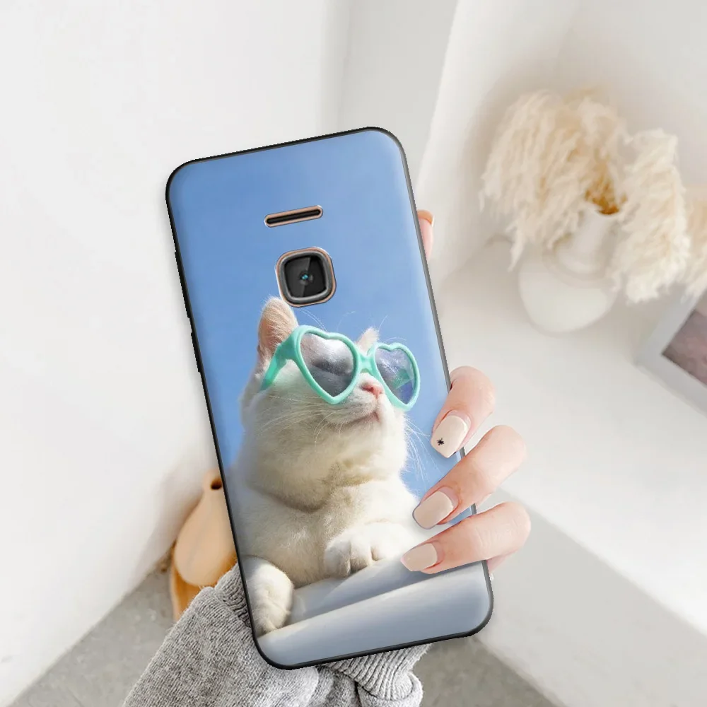 Patterned Silicone Soft TPU Back Cover - Stylish Protective Case