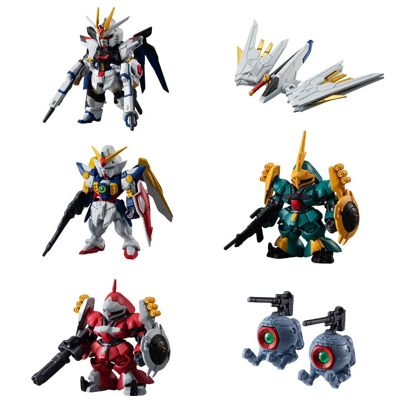 Bandai FW GUNDAM CONVERGE 25 Set 6pc Ball Twing Set Proud