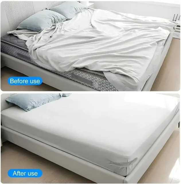 Attache Invisible pour drap de lit et couvre-lit, 8/1 pièces, Clips de support pour drap de couette, housse de couette simple, Clips fixes antidérapants 4