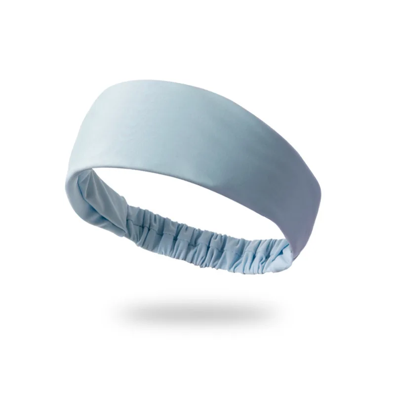 Sports Sweatband for Women Men Yoga Running Basketball Fitness Headband Anti Sweat Forehead Wrap Yoga Hair Bands