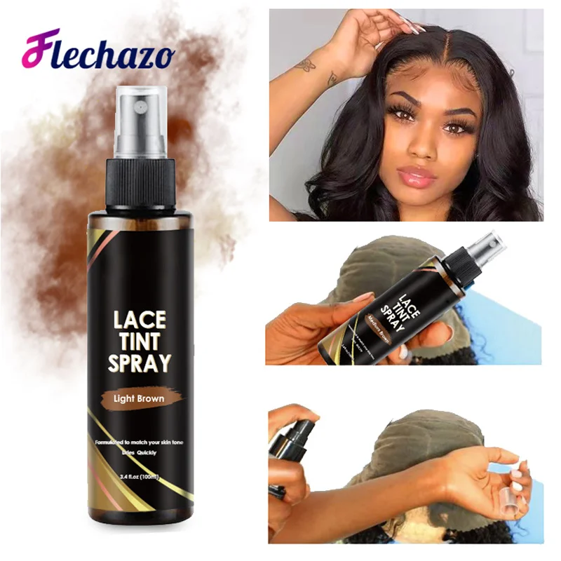 Waterproof Lace Wig Glue Kit For Lace Front Wig Hair Bond Glue Adhersive Wax Stick Tint Spray Edge Brush Melt Band
