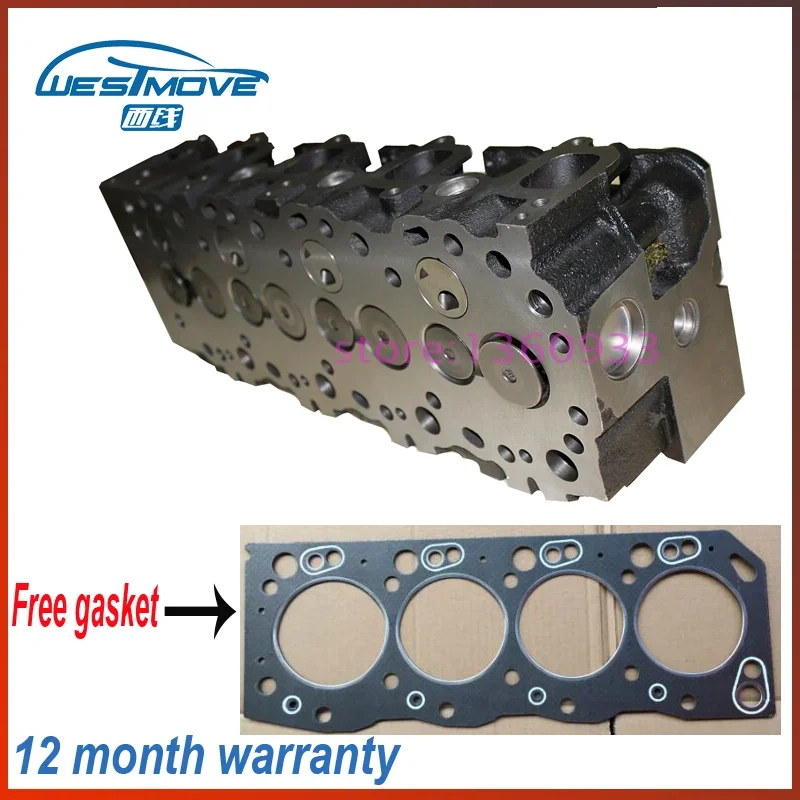 complete cylinder head assembly for Toyota Hilux 2400 Land Cruiser Hiace 4-Runner Chasser Cressida 2.4 2.5 D TD 8V 2L 2LT II