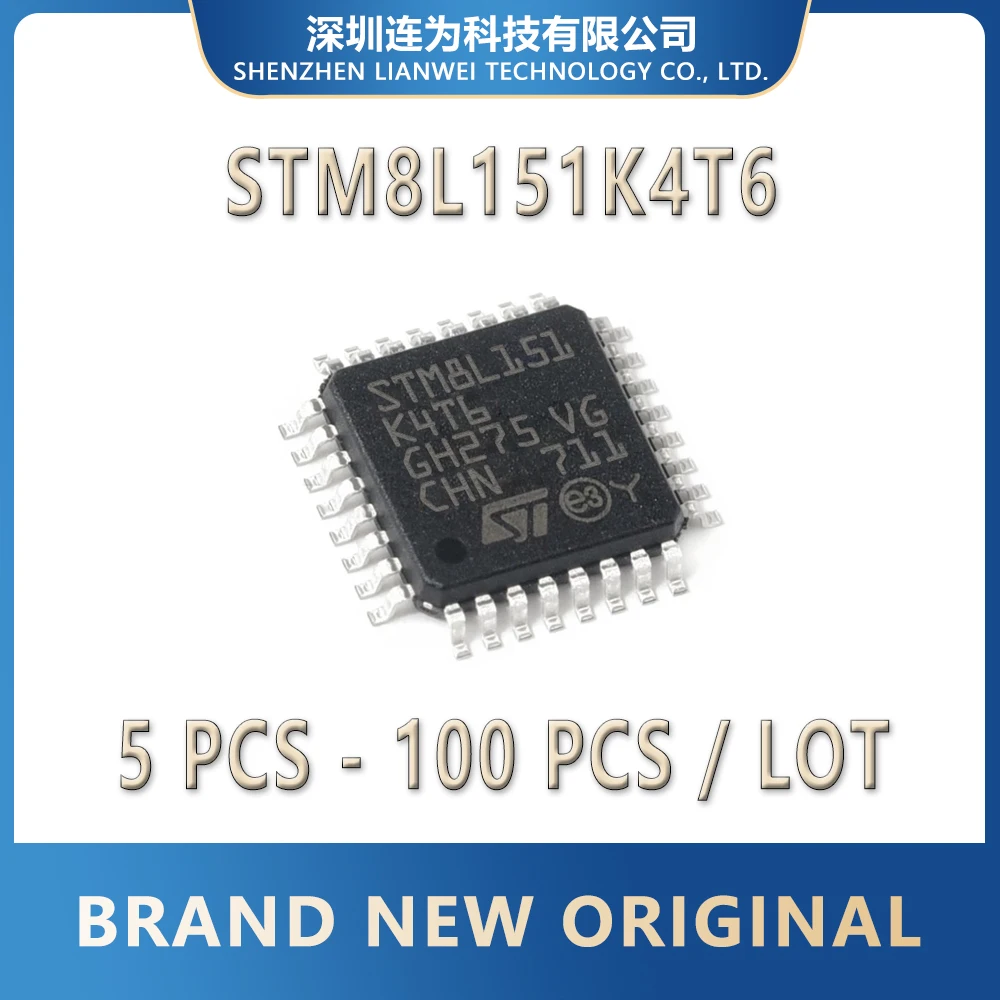 

STM8L151K4T6 STM8L151K4 STM8L151 STM8L STM8 STM IC MCU Chip LQFP-32