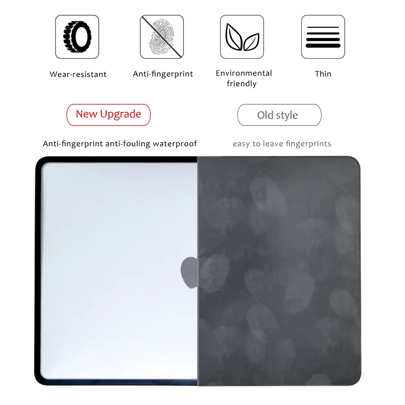 Portátil com Furos de Refrigeração Borda Tpu Tampa do pc Macbook m2 Pro 13 A2338 2023 m3 Pro 14 16.2 ar 15 2023 Case - Imagem 6