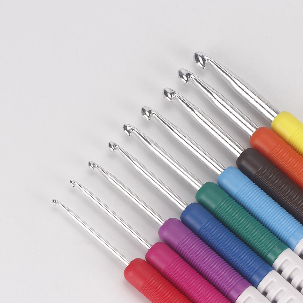 37-delige Kleurrijke Haaknaaldenset Met Zachte Grip En Opbergtas Geschikt Voor Beginners Met Haken 20 Mm 80 Mm 2
