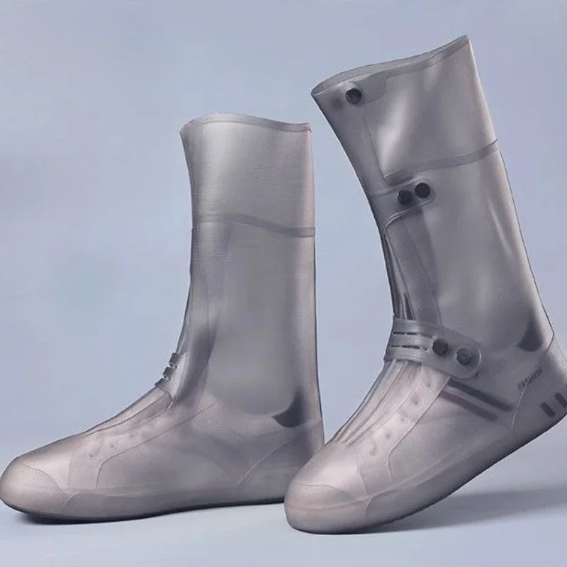 Waterproof Rubber Rain Boots For Men Flat Lightweight Wide Fit_voghion.com