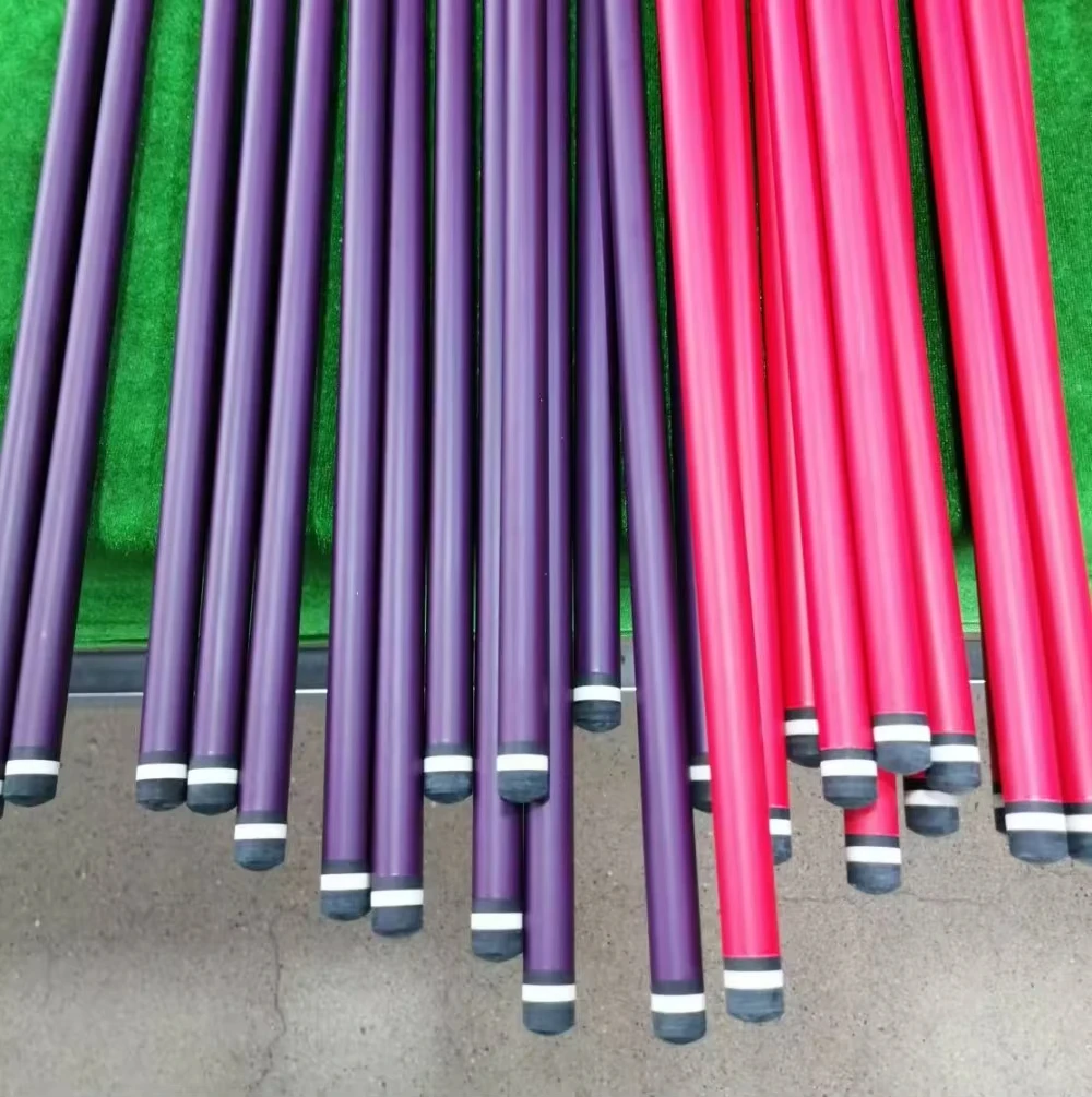 Factory Direct Black Technology Carbon Fiber Shaft Of Pool Cue Front Part for Billiard Play/Billiards Cue Shaft with Foam OEM