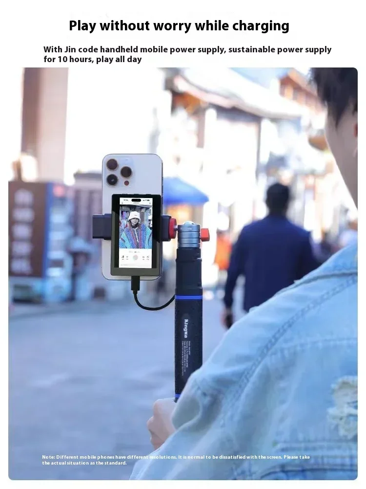 Kingma VL-PH01 Smartphone Vlog Selfie Monitor Magnetic Screen Portable Travel Using Phone Rear Camera Selfie Vlog Live Stream