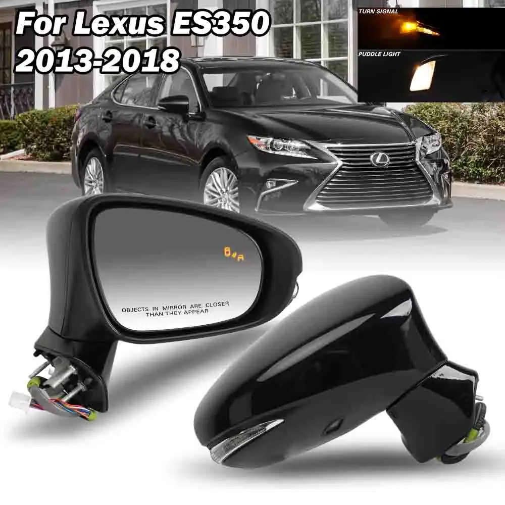 Garage-Pro Passenger Side Mirror For 2013-2015 Lexus ES300h/ES350 - Heated, Power, Signal Light - View #8