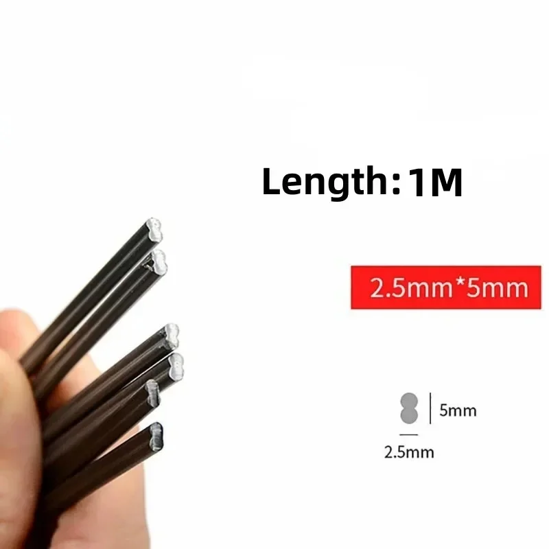 5/10meter Plastic Welding Rods ABS/PP/PVC/PE 5x2.5mm for Car Bumper Repair Supplies 100CM/1pcs, welding rods,plastic welding rods