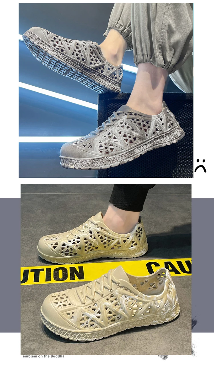 Sommersandalen für Herren, Wassersport, Hausschuhe für mittlere und ältere Menschen, leichte, schnell trocknende Strandschuhe_voghion.com