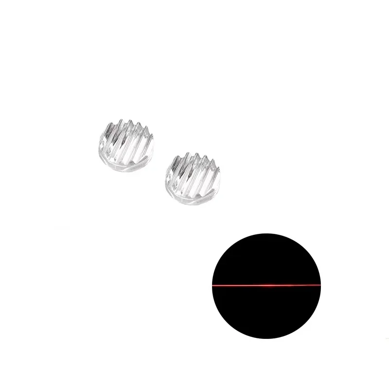10 Lentilles Croisées En PMMA Pour Modules Laser - Lot Neuf, Marque Laserland, Idéal Pour Le Bricolage Laser !