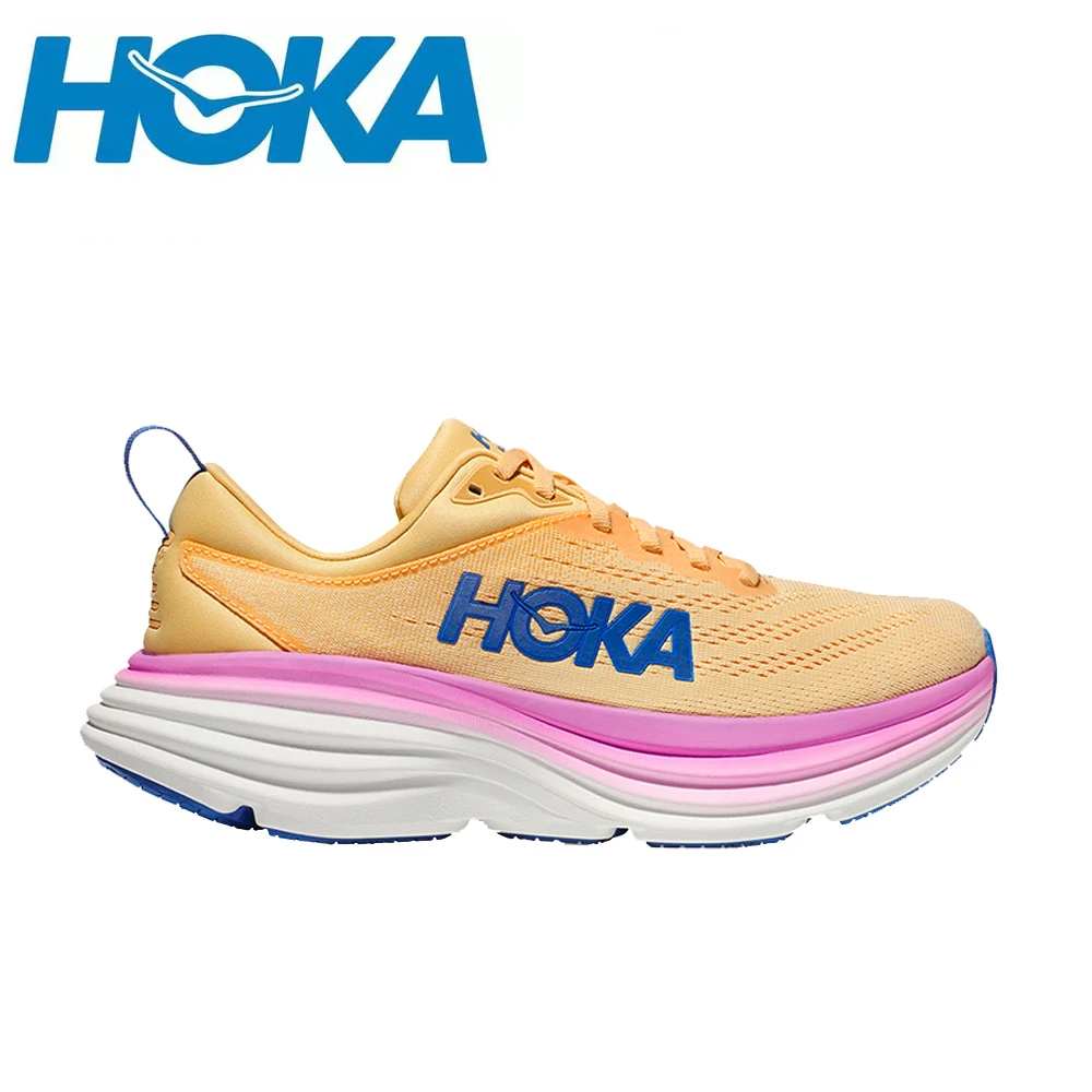HOKA Sneakers da uomo Bondi 8 ammortizzazione leggera scarpe da corsa all'aperto scarpe da corsa da pista maratona scarpe Casual da donna elastiche