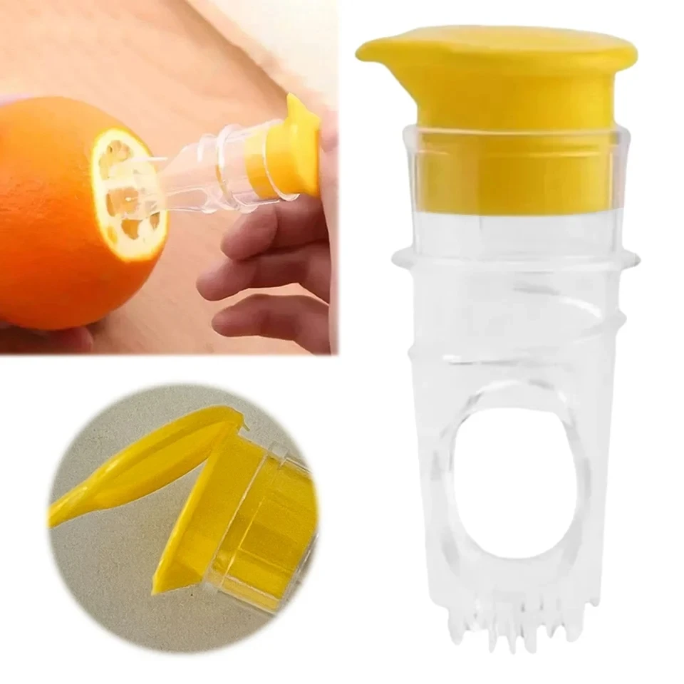 Portable Lemon Juicer Plastic Juicer Washable Manual with Built-in Filter Suitable for Family Travel fruit juicer lemon squeezer juice squeezer