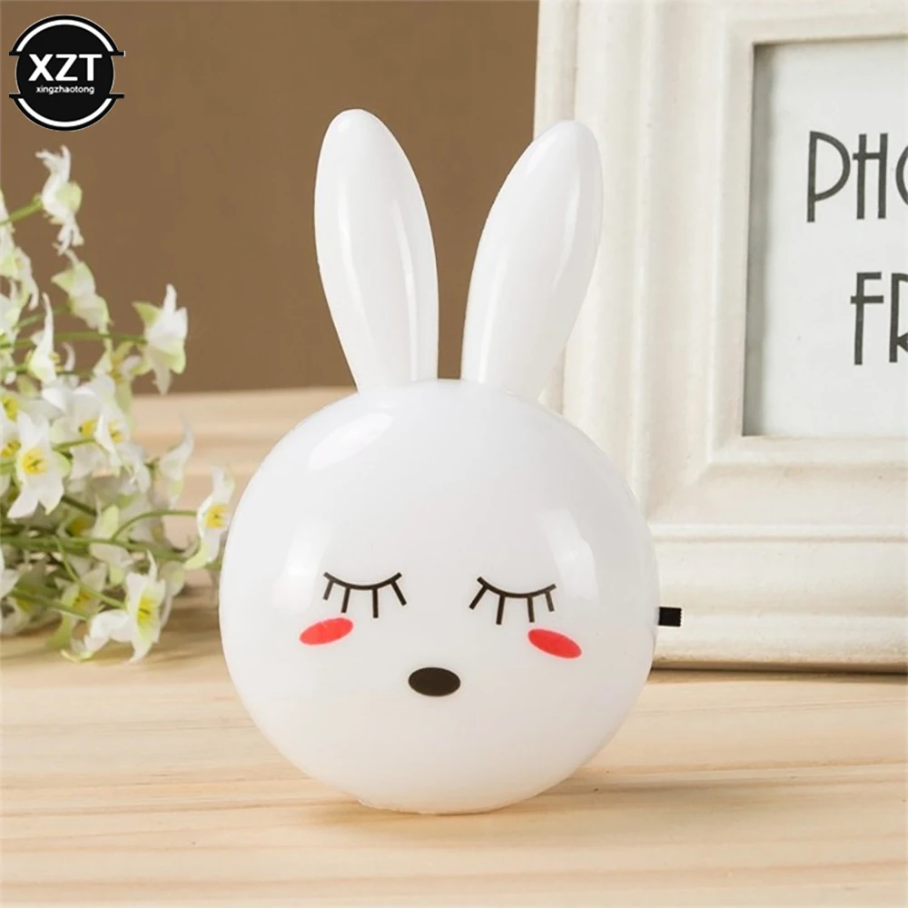 Mini Night Light Cute Rabbit LED