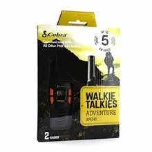 

ML1 Cobra AM245 Walkie Talkie 2 Way Radio Twin Pack 5km Range Rechargeable PMR446