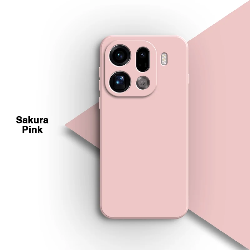 Soft Candy Square Fashion Back Cover: Liquid Silicone Phone Case with Classic Straight Edge Design